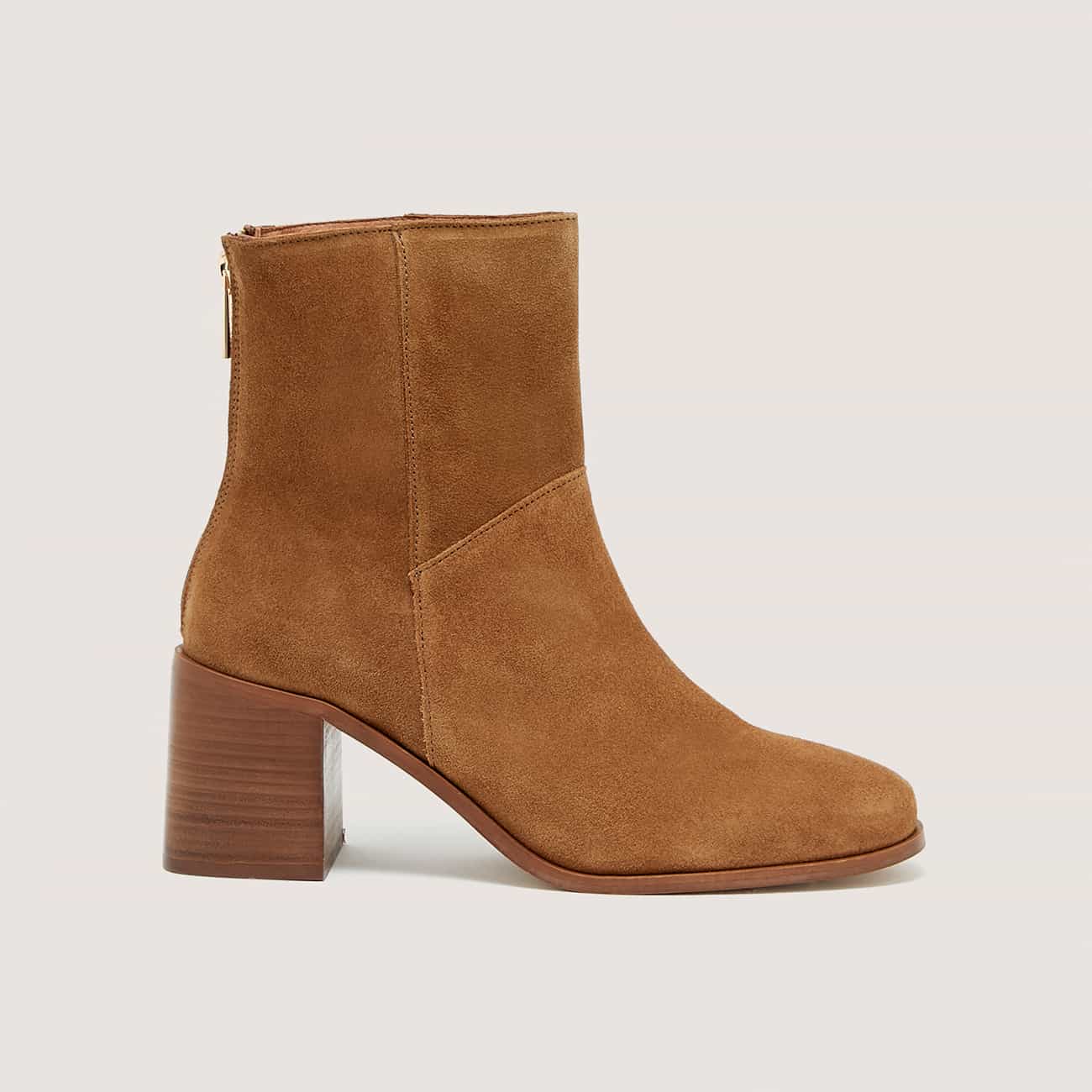 Jocaste Camel Suede