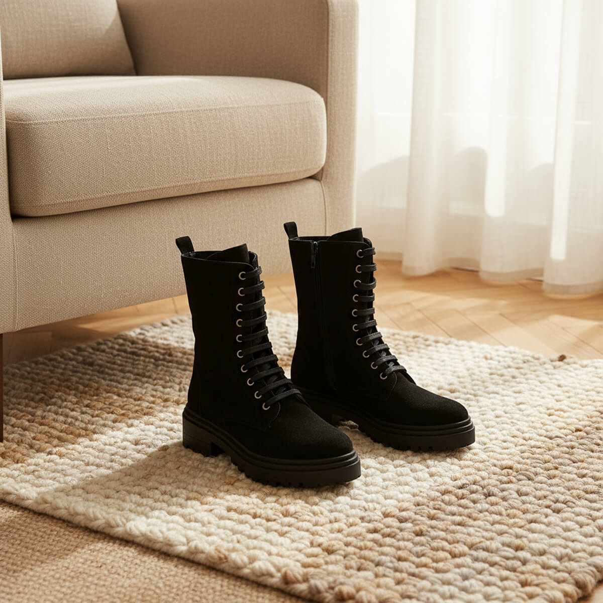 Valencia Noir Suede – Image 2